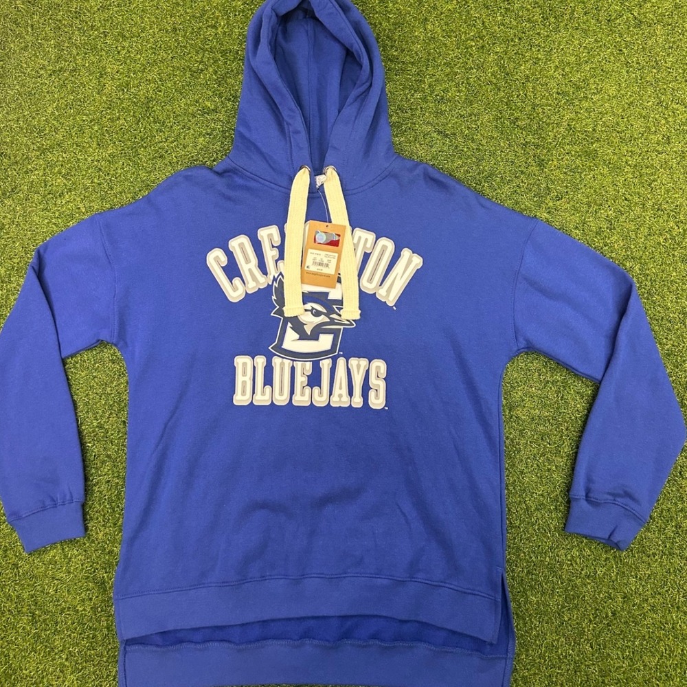 Rivalry Threads Creighton Bluejays Hoodie Youth Medium 8/10 Royal Blue NWT